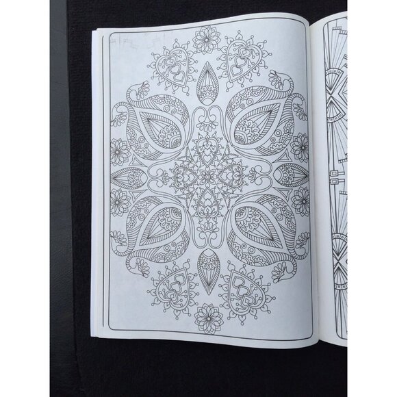Perfect Harmony Designs to Relax and Inspire Adult Coloring Book Designer Series - Picture 4 of 5
